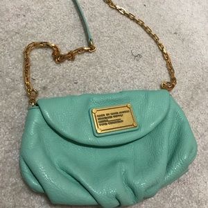 Marc by Marc Jacobs teal/turquoise small crossbody